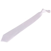 David Van Hagen Diagonal Ribbed Tie - White