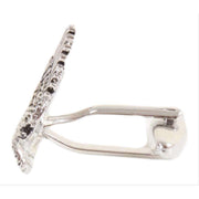 David Van Hagen Game Bird Cufflinks - Silver