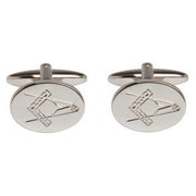 David Van Hagen Masonic Cufflinks - Silver