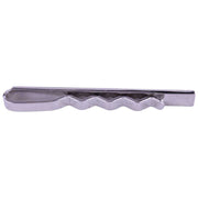 David Van Hagen Mother of Pearl Tie Slide - Silver
