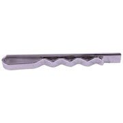 David Van Hagen Onyx Tie Slide - Silver