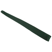 David Van Hagen Plain Knitted Tie - Olive