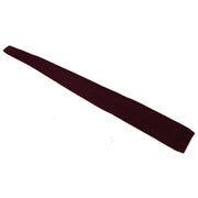 David Van Hagen Plain Knitted Tie - Wine