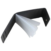 David Van Hagen Plastic Insert Card Case - Black