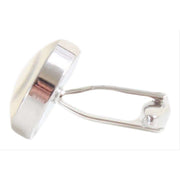 David Van Hagen Roulette Wheel Cufflinks - Silver/Red/Blue