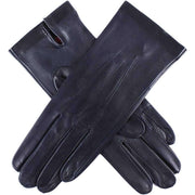 Dents Joanna Classic Unlined Hairsheep Leather Gloves - Navy