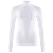 Falke Maximum Warm Long Sleeve Collar Shirt - White