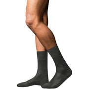 Falke No15 Finest Supima Cotton Socks - Anthracite Grey