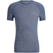Falke Wool Tech Light Short Sleeve Sports T-Shirt - Captain Blue