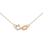 KJ Beckett Vertical Bar Necklace - Rose Gold