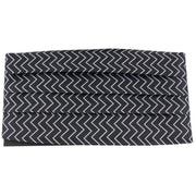 Knightsbridge Neckwear Bow Tie and Cummerbund Set - Black/Silver