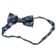 Knightsbridge Neckwear Bow Tie and Cummerbund Set - Blue