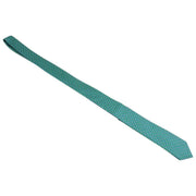 Knightsbridge Neckwear Geometric Tie - Green/Blue