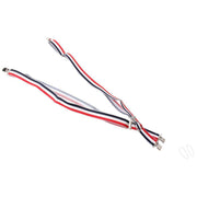 Knightsbridge Neckwear MOD Stripe Clip Braces - Red/Blue/White