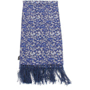 Knightsbridge Neckwear Paisley Silk Scarf - Blue