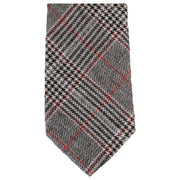 Knightsbridge Neckwear Prince of Wales Check Tie and Pocket Square Set - Black/Red
