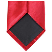 Knightsbridge Neckwear Regular Polyester Tie - Bright Red