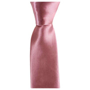 Knightsbridge Neckwear Slim Polyester Tie - Nude Pink