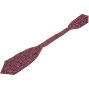 Knightsbridge Neckwear Small Paisley Silk Cravat - Wine