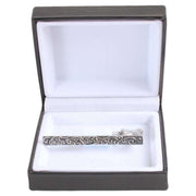 Knightsbridge Neckwear Swirl Tie Clip - Silver