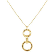 Mark Milton Circles Pendant - Yellow Gold