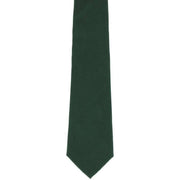 Michelsons of London Plain Silk Tie - Green
