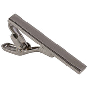 Michelsons of London Plain Tie Clip - Silver