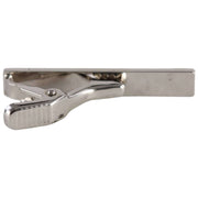 Michelsons of London Plain Tie Clip - Silver