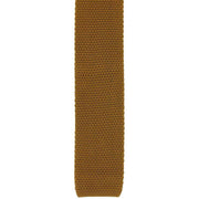 Michelsons of London Silk Knitted Tie - Gold