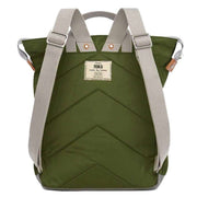 Roka Bantry B Small Sustainable Nylon Backpack - Avocado Green