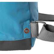 Roka Bantry B Small Sustainable Nylon Backpack - Petrol Blue