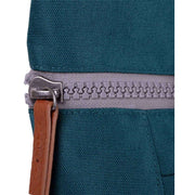 Roka Finchley A Medium Sustainable Canvas Backpack - Teal