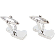 Zennor Farm Truck Cufflinks - Green/Silver